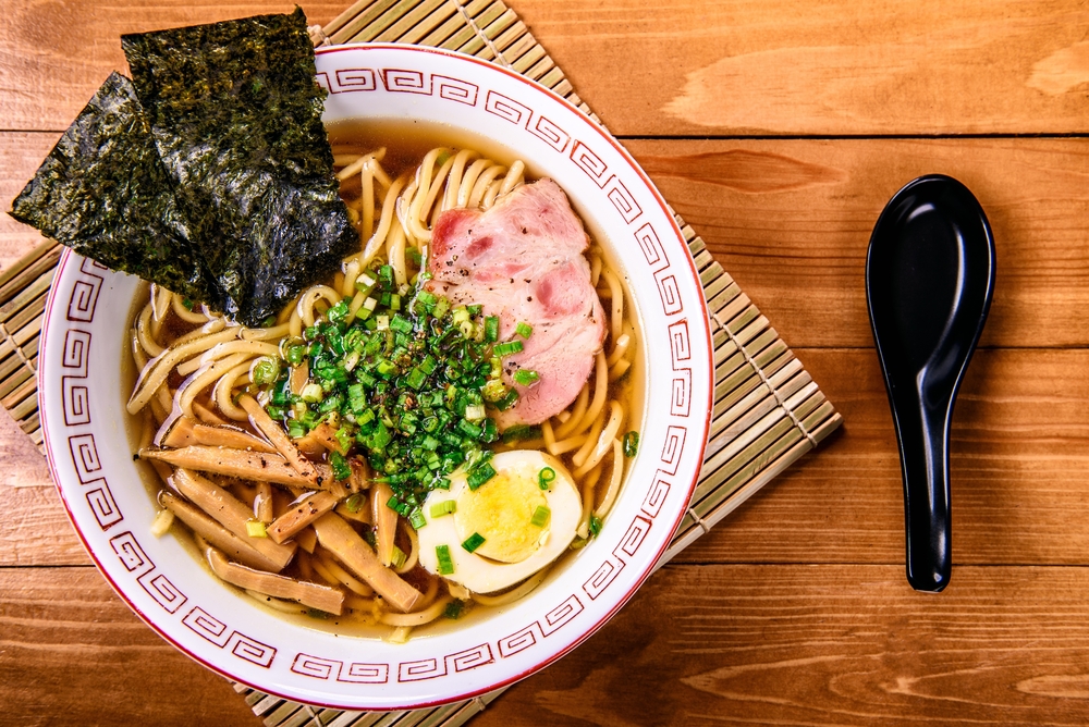 Plato de ramen en Vancouver