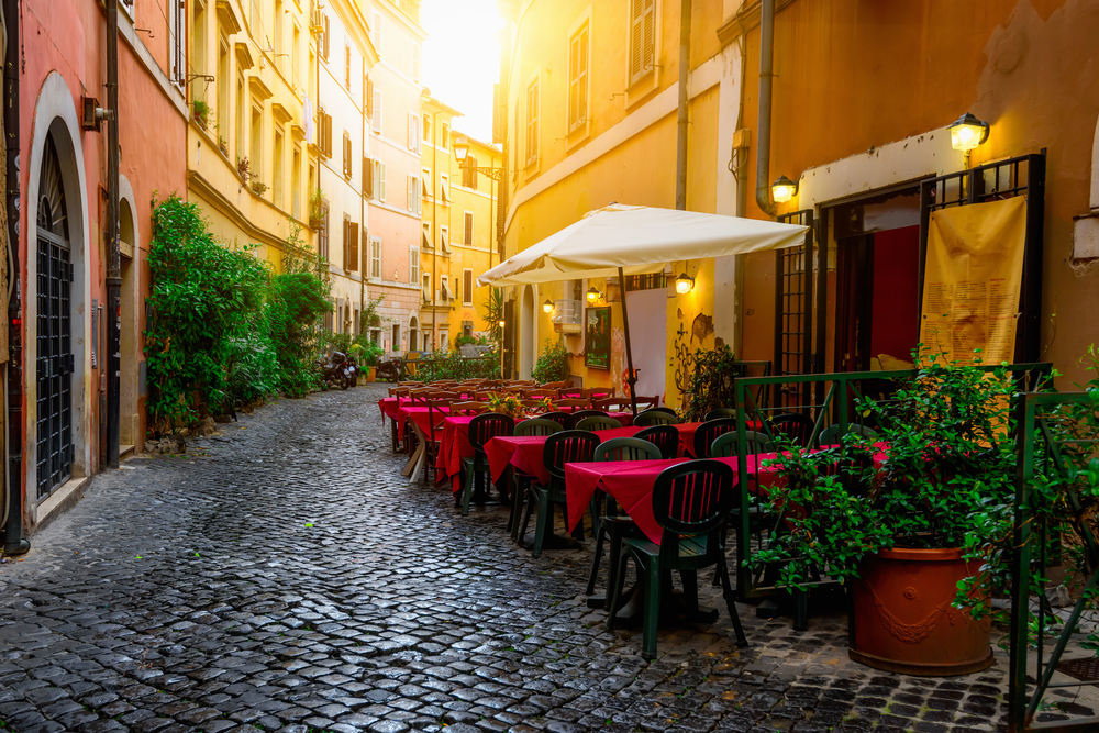 Restaurante en Roma