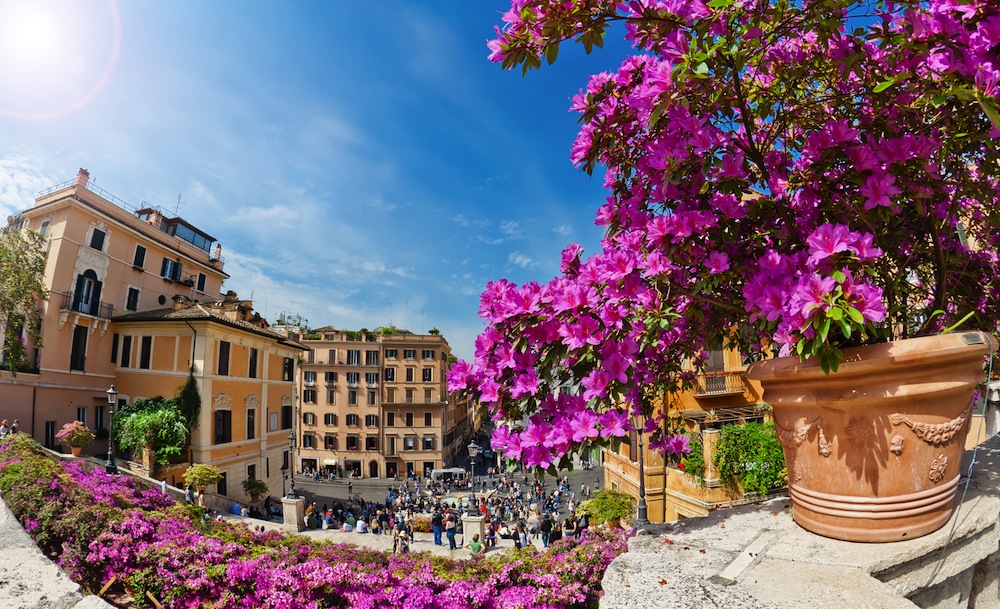 Roma durante la primavera