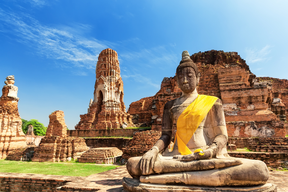 Ruinas de Ayutthaya, Tailandia