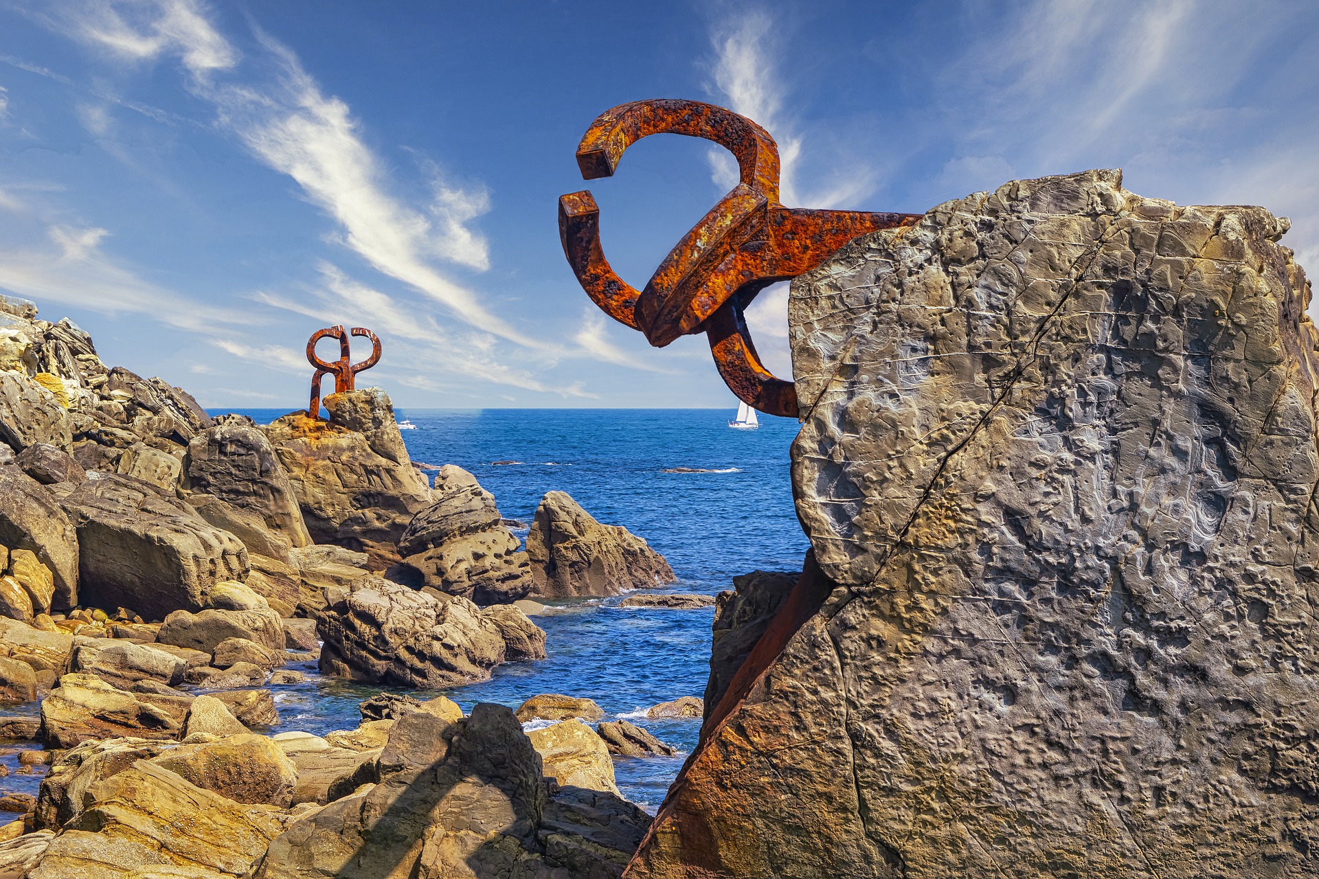 Peine del Viento, en San Sebastián