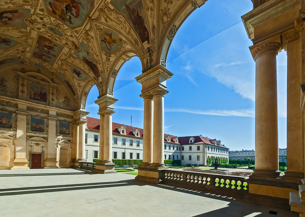 Sala Terrena de los jardines Wallenstein, en Praga