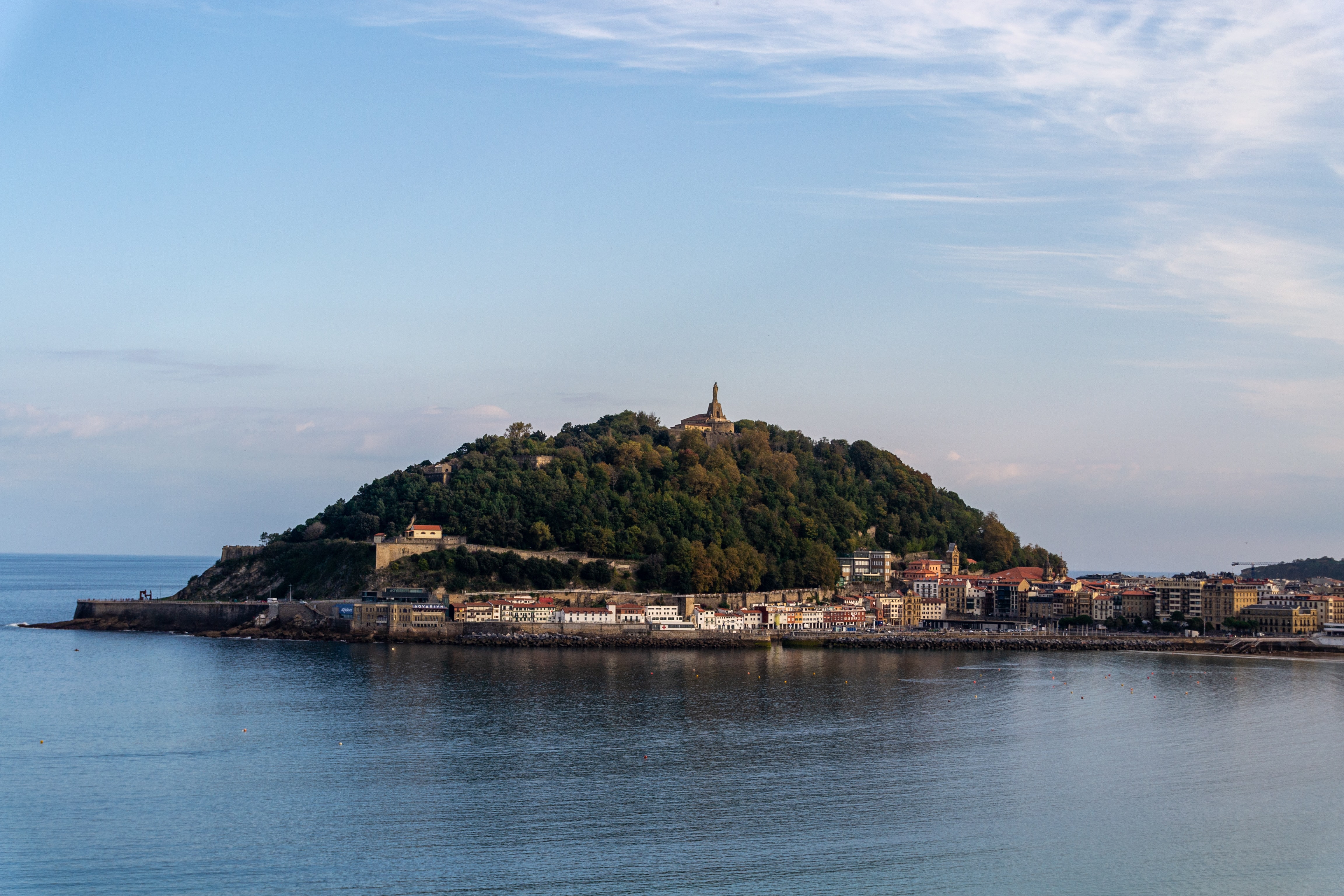 Monte Urgull, en San Sebastián