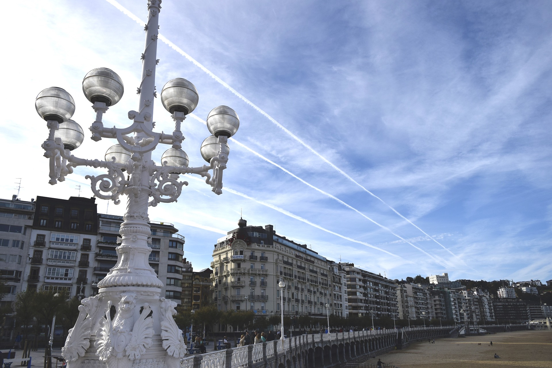 Paseo de la Concha, en San Sebastián