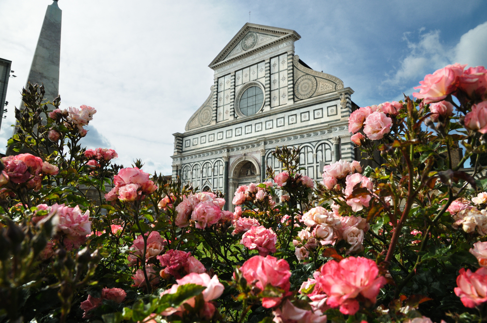 Vistas a la iglesia Santa Maria Novella