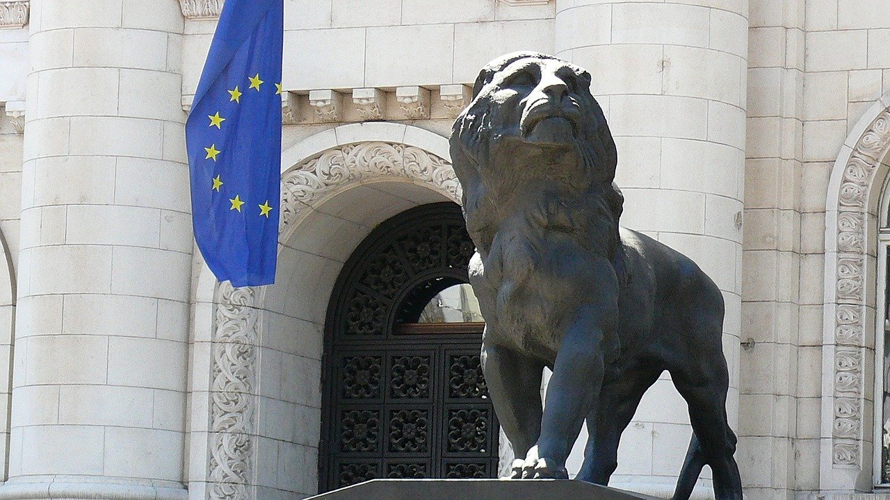 Palacio Nacional de Justicia en el boulevard Vitosha de Sofía