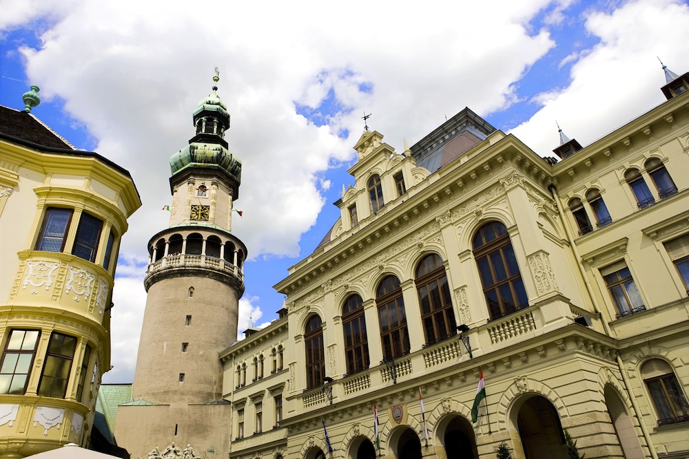 sopron plaza principal