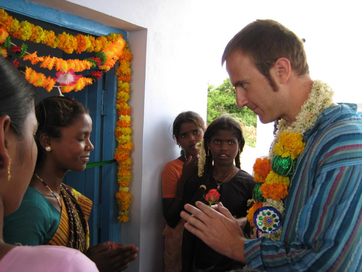 Pedro Pozanco, Anantapur India, Fundación Vicente Ferrer Agosto de 2008