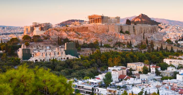 Acrópolis de Atenas panorámica