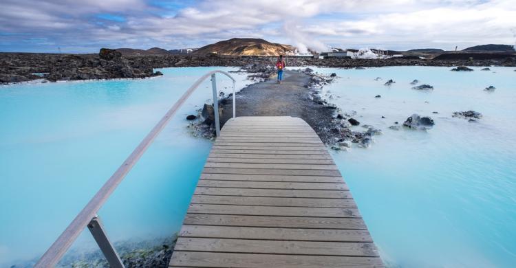 Instalaciones del balneario al aire libre