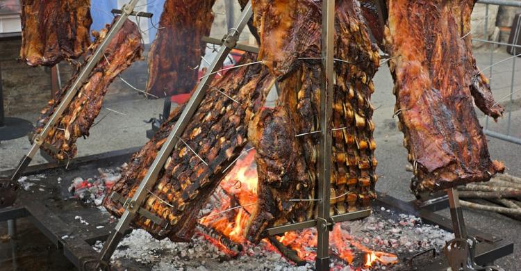 asado argentino carne