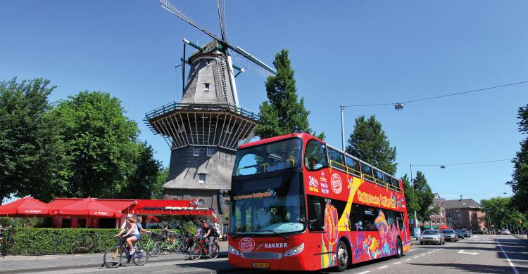 Autobús Hop On Hop Off en Ámsterdam