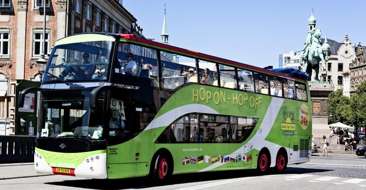 Autobús turístico Hop On- Hop Off de Copenhague