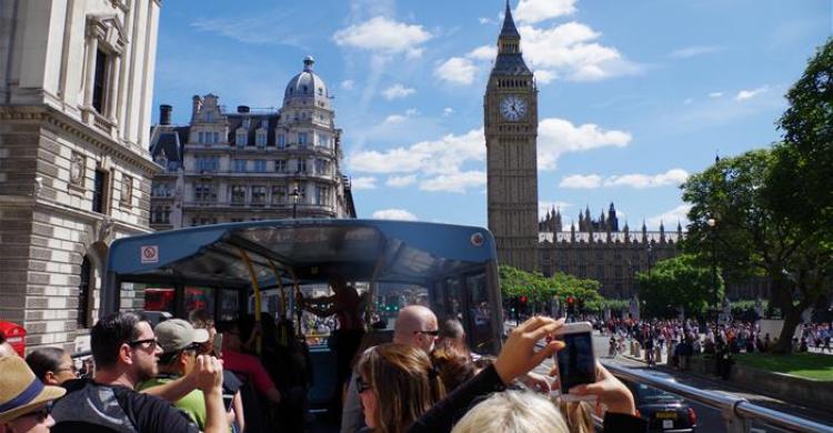 Recorrido en bus turístico por Londres