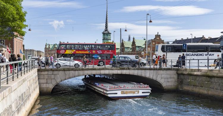 Autobús turístico en Copenhague