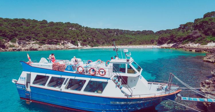 A bordo del barco