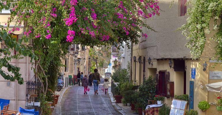 Calles del barrio de Plaka