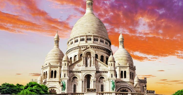 Atardecer en la Basílica Sacre-Coeur