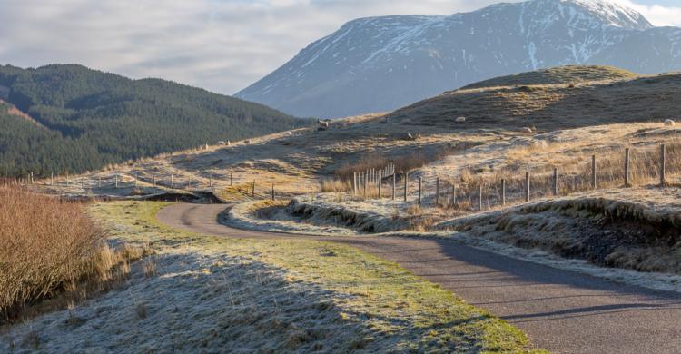 Ben Nevis, la montaña más alta de Gran Bretaña