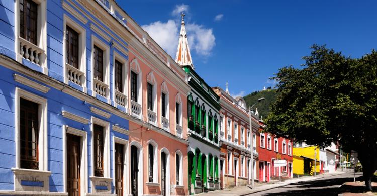 Arquitectura colonial de La Candelaria