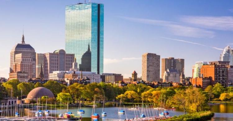 Vista panorámica de Boston