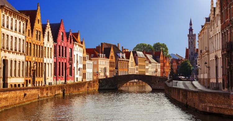 Ciudad de Brujas, Bélgica 