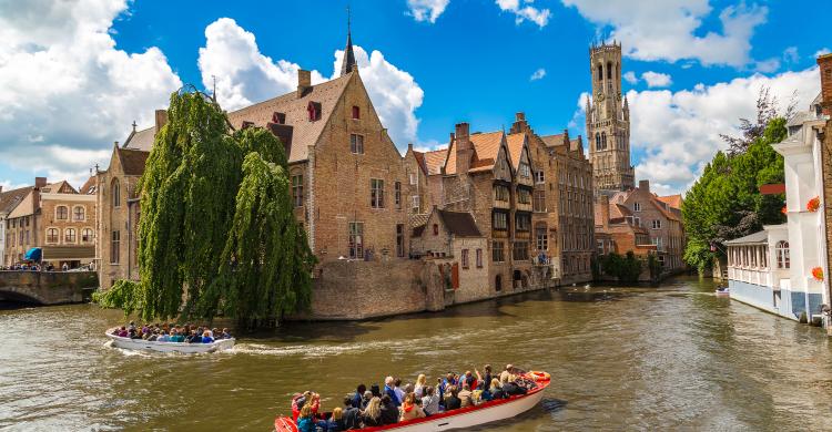 Crucero por los canales de Brujas