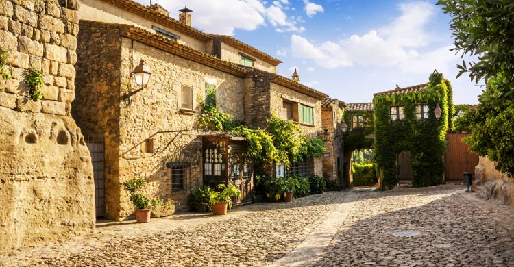 Calle en Peratallada