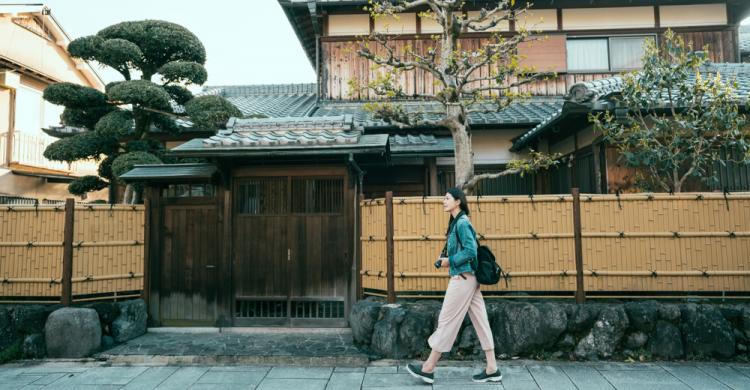 Calles tradicionales de Kioto