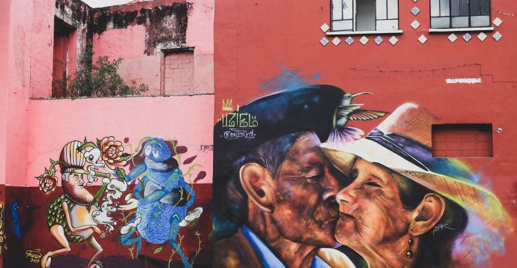 Graffitis en Puebla