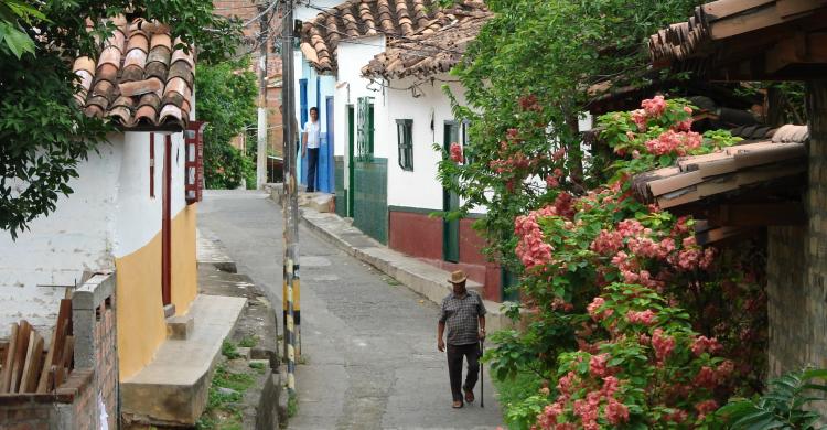 Calles típicas de Santa Fe de Antioquia