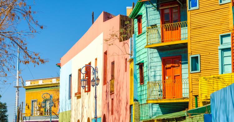 Calle Caminito, en La Boca