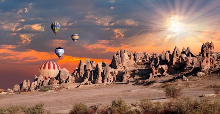 Capadocia al amanecer