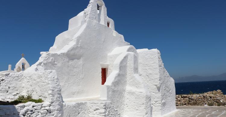 Capilla en Mykonos