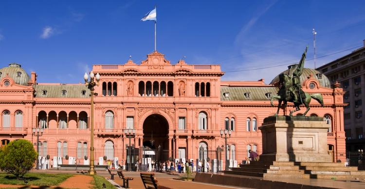 Plaza de Mayo y la Casa Rosada