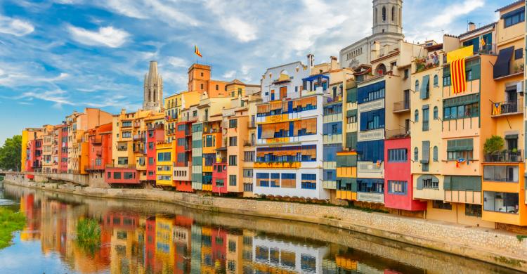 Casas colgantes de Girona