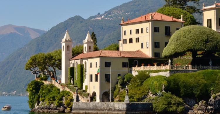 Villa del Balbianello en el Lago de Como