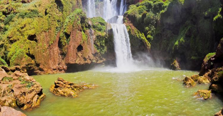 Cascadas de Ouzoud al norte de Marrakech