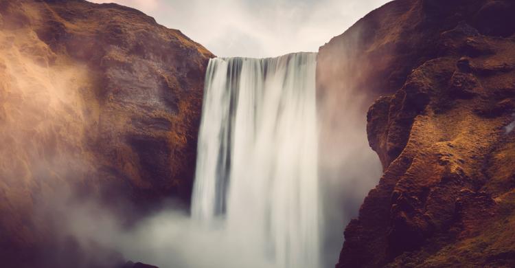 Cascada Skógafoss