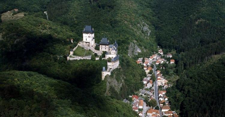 Panorámica del Castillo Karlstejn