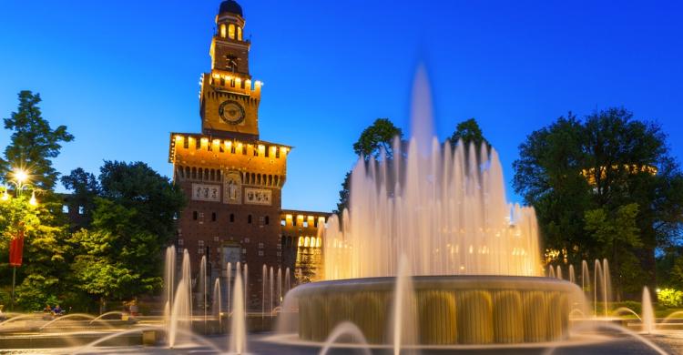 Castillo Sforzesco, que alberga la Pietà Rondanini