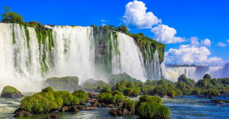 Vistas del Salto Floriano desde las pasarelas