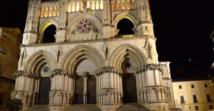 Fachada de la Catedral de Cuenca 