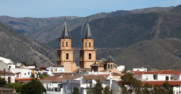 Catedral de Órgiva en la Alpujarra