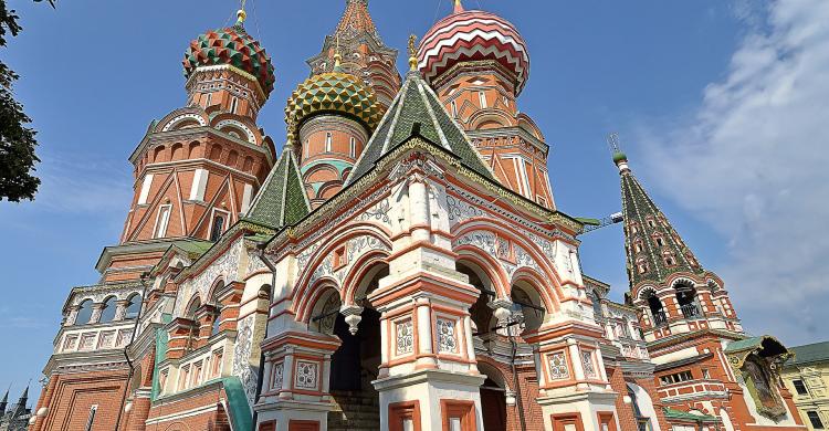 Catedral de San Basilio en la Plaza Roja