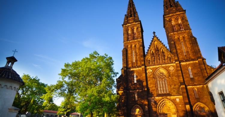 Iglesia de San Pedro y San Pablo, en la Fortaleza Vyšehrad