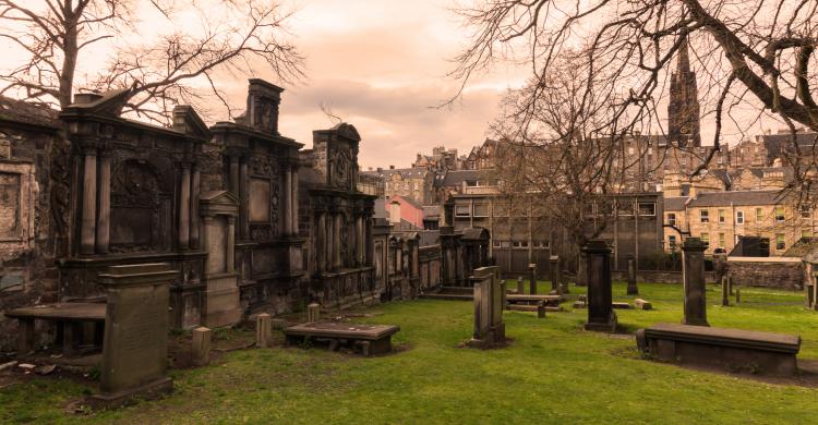 Cementerio en Edimburgo