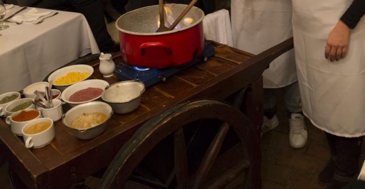 Cena tradicional húngara