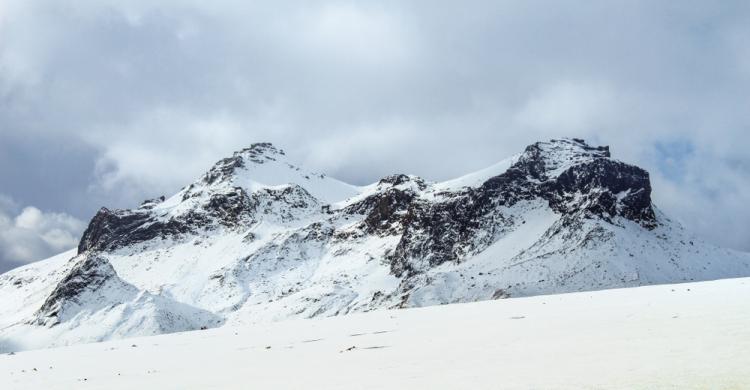 Cima nevada del Langjökull