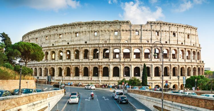 Coliseo romano por fuera